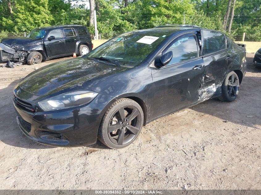 2015 Dodge Dart Sxt VIN: 1C3CDFBB4FD144644 Lot: 39394352