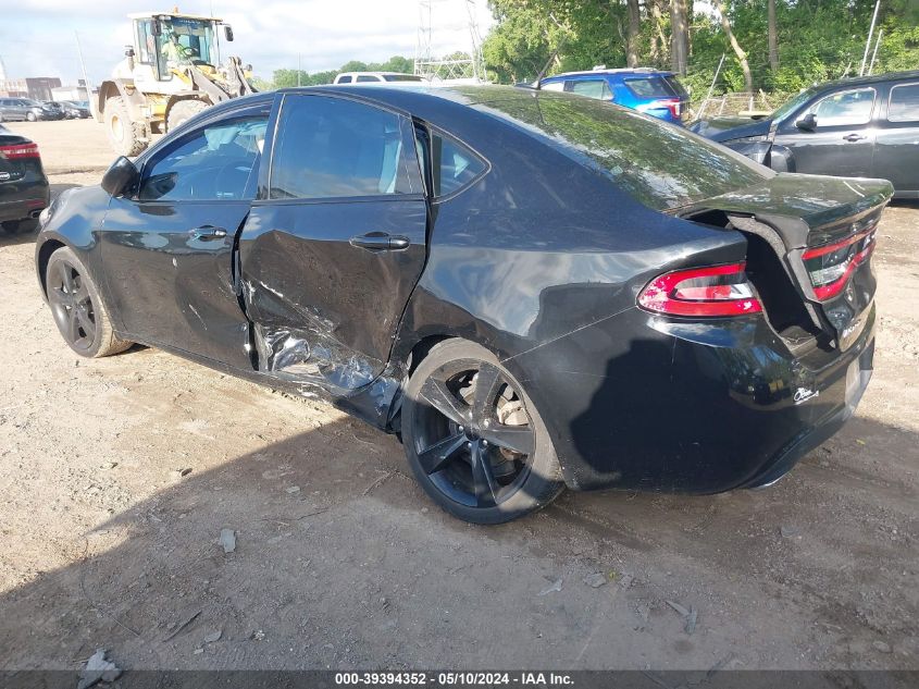 2015 Dodge Dart Sxt VIN: 1C3CDFBB4FD144644 Lot: 39394352