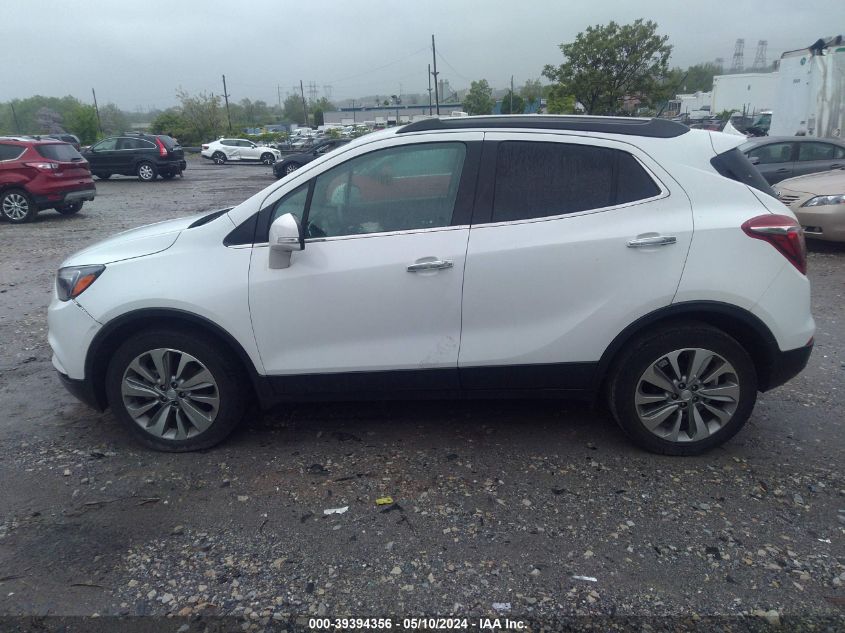 2019 Buick Encore Fwd Preferred VIN: KL4CJASB0KB912207 Lot: 39394356