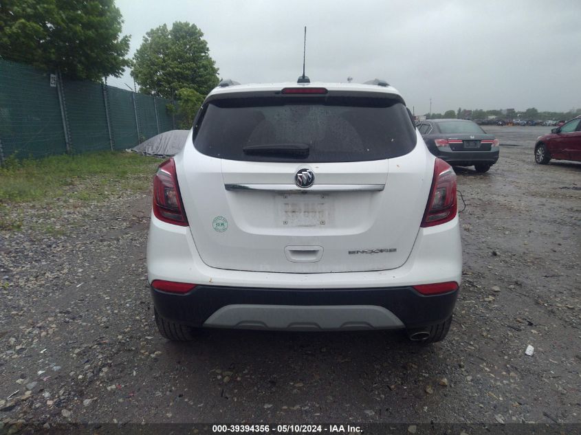 2019 Buick Encore Fwd Preferred VIN: KL4CJASB0KB912207 Lot: 39394356