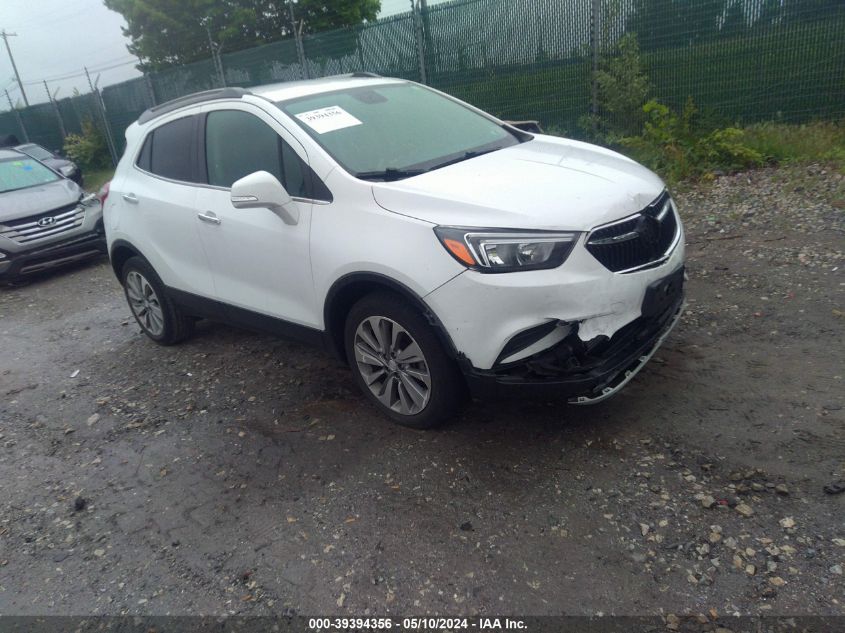 2019 Buick Encore Fwd Preferred VIN: KL4CJASB0KB912207 Lot: 39394356