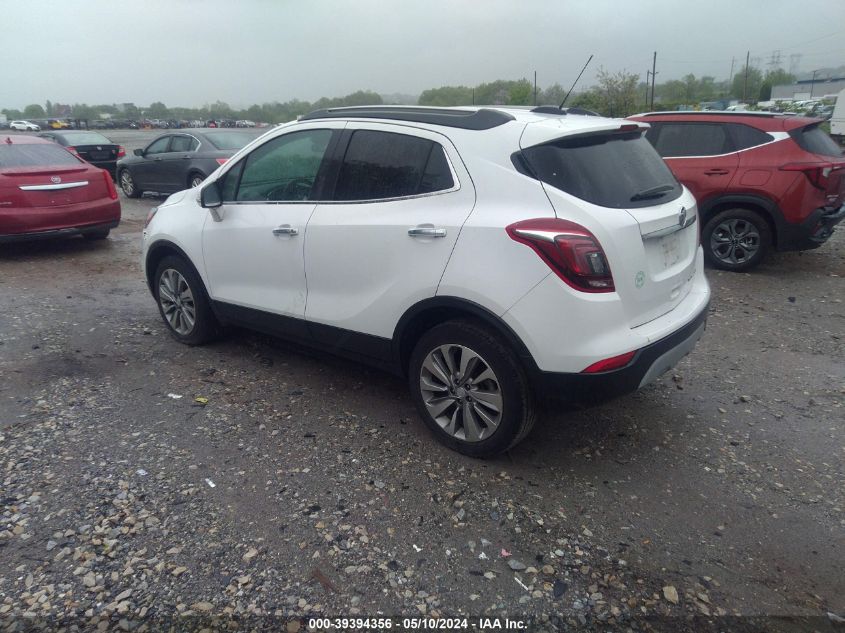 2019 Buick Encore Fwd Preferred VIN: KL4CJASB0KB912207 Lot: 39394356