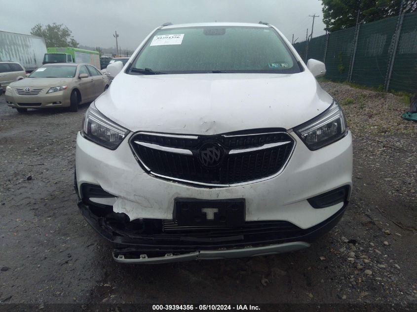 2019 Buick Encore Fwd Preferred VIN: KL4CJASB0KB912207 Lot: 39394356