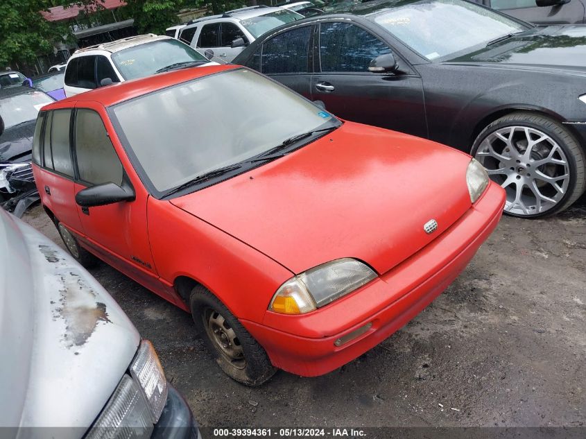 1989 Geo Metro Sprint VIN: JG1MR6168KK762764 Lot: 39394361