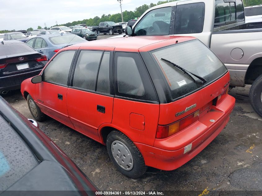 1989 Geo Metro Sprint VIN: JG1MR6168KK762764 Lot: 39394361