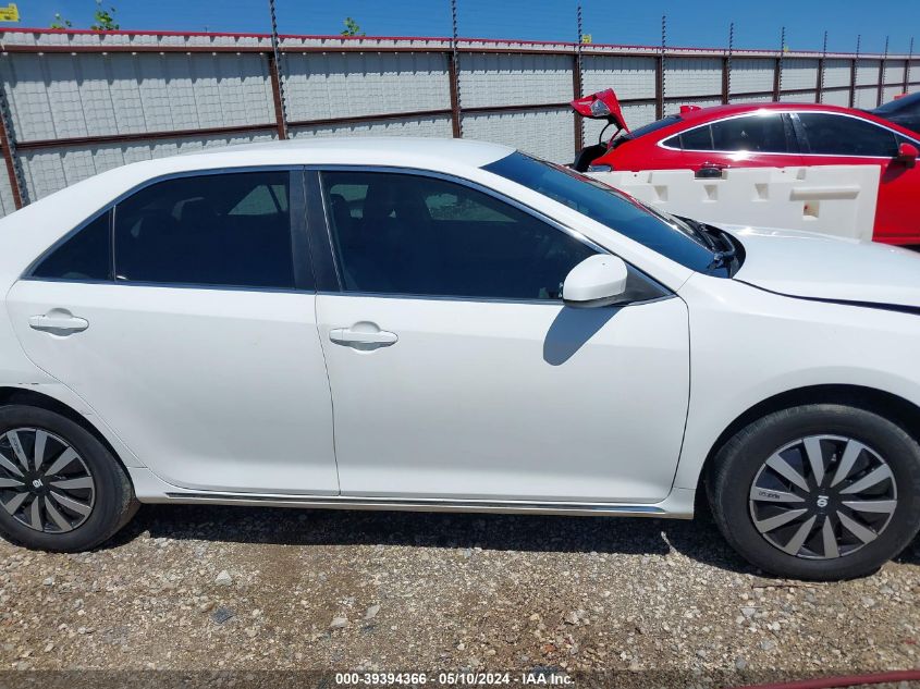 2013 Toyota Camry Le VIN: 4T4BF1FK1DR324032 Lot: 39394366