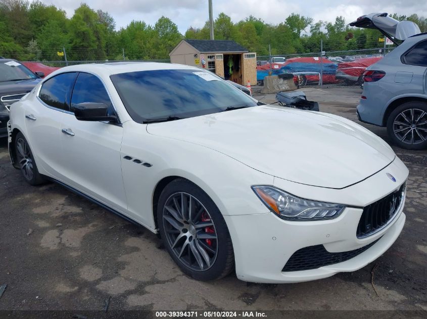 2015 Maserati Ghibli S Q4 VIN: ZAM57RTAXF1150187 Lot: 39394371