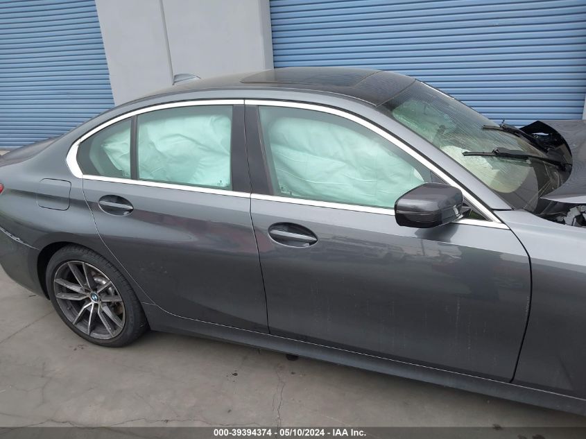 2021 BMW 330I VIN: 3MW5R1J06M8B64023 Lot: 39394374