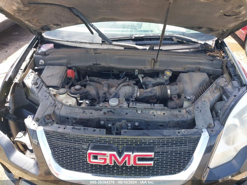 2010 GMC Acadia Slt-2 VIN: 1GKLRNED3AJ250957 Lot: 39394376