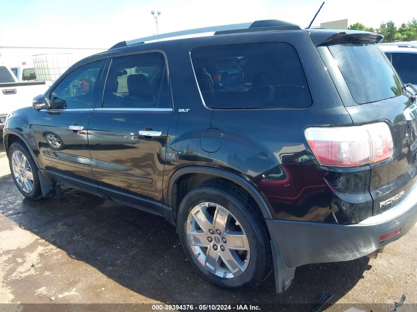 2010 GMC Acadia Slt-2 VIN: 1GKLRNED3AJ250957 Lot: 39394376