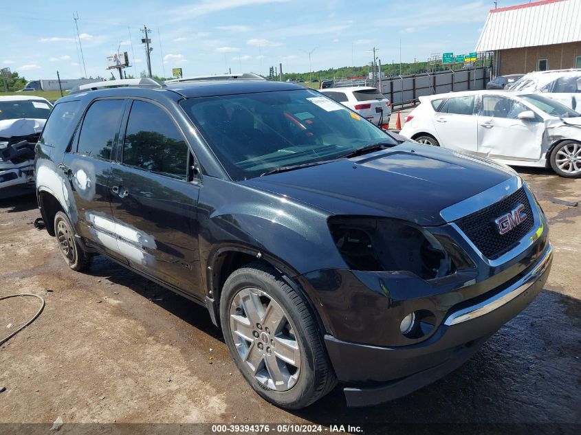 2010 GMC Acadia Slt-2 VIN: 1GKLRNED3AJ250957 Lot: 39394376