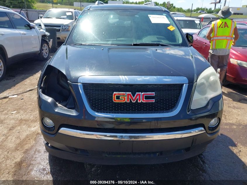 2010 GMC Acadia Slt-2 VIN: 1GKLRNED3AJ250957 Lot: 39394376