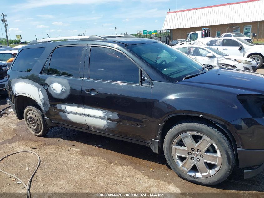 2010 GMC Acadia Slt-2 VIN: 1GKLRNED3AJ250957 Lot: 39394376