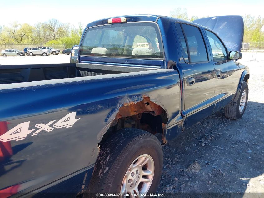 2003 Dodge Dakota Sport/Sxt VIN: 1D7HG38X93S111260 Lot: 39394377