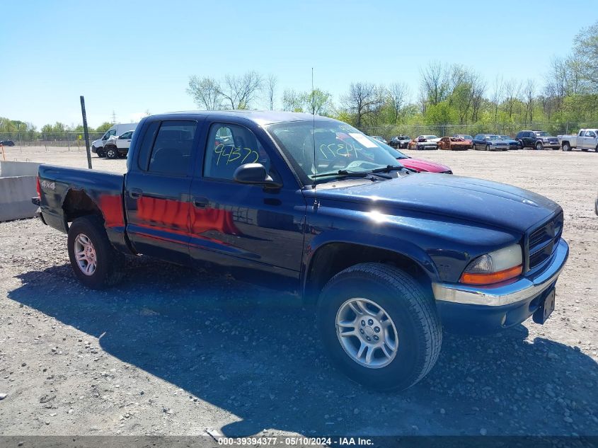 2003 Dodge Dakota Sport/Sxt VIN: 1D7HG38X93S111260 Lot: 39394377