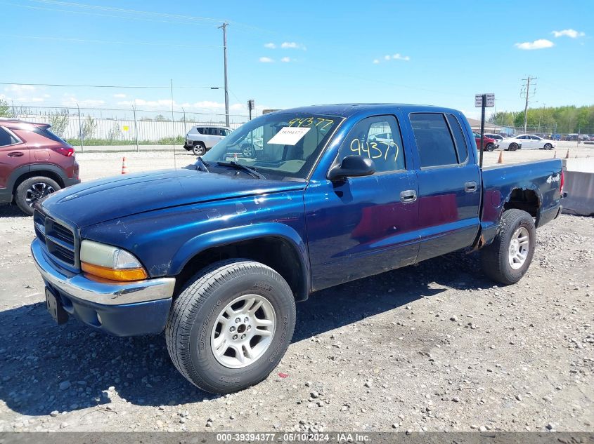 2003 Dodge Dakota Sport/Sxt VIN: 1D7HG38X93S111260 Lot: 39394377