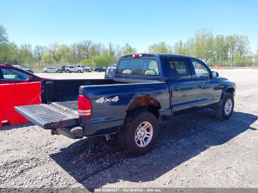 2003 Dodge Dakota Sport/Sxt VIN: 1D7HG38X93S111260 Lot: 39394377