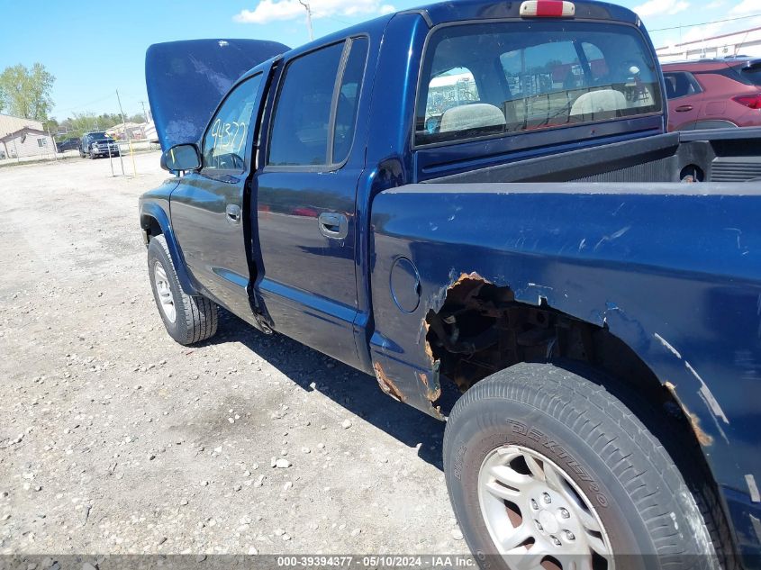 2003 Dodge Dakota Sport/Sxt VIN: 1D7HG38X93S111260 Lot: 39394377