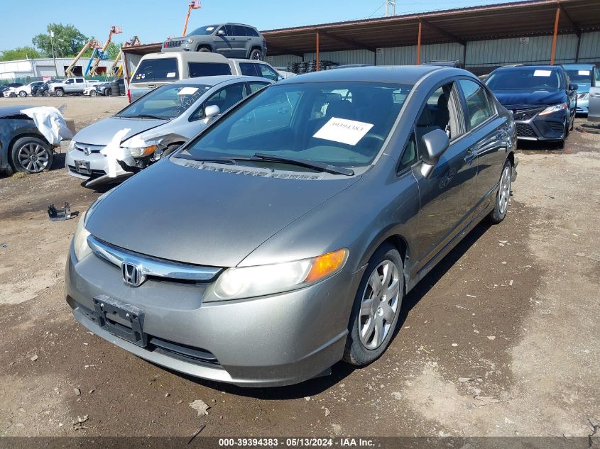 2006 Honda Civic Lx VIN: 1HGFA165X6L104178 Lot: 39394383