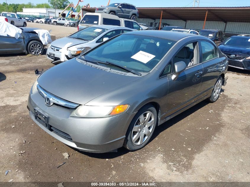 2006 Honda Civic Lx VIN: 1HGFA165X6L104178 Lot: 39394383