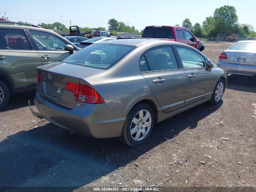 2006 Honda Civic Lx VIN: 1HGFA165X6L104178 Lot: 39394383