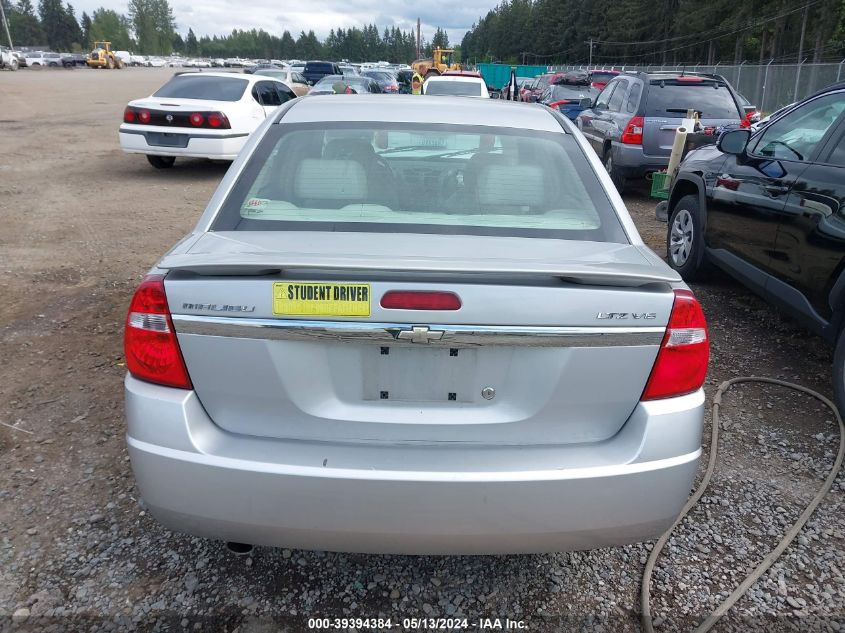 2006 Chevrolet Malibu Ltz VIN: 1G1ZU53886F219801 Lot: 39394384