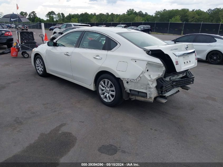 2015 Nissan Altima 2.5/2.5 S/2.5 Sl/2.5 Sv VIN: 1N4AL3APXFN320761 Lot: 39394390