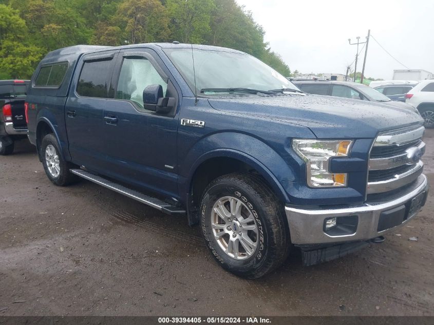 2017 Ford F-150 Lariat VIN: 1FTEW1EG6HFB23181 Lot: 39394405