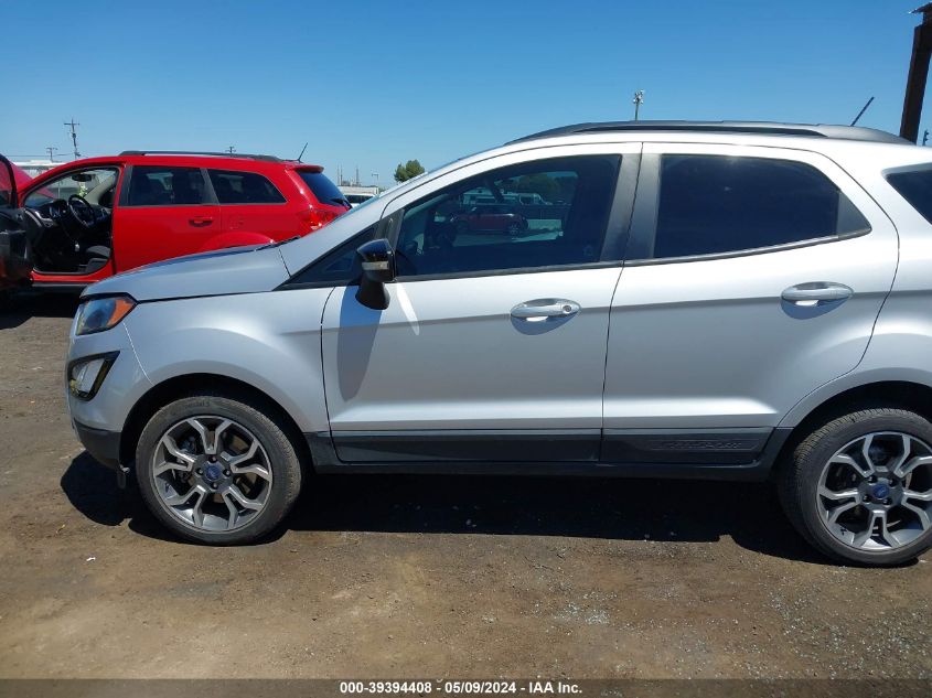 2019 Ford Ecosport Ses VIN: MAJ6S3JL3KC285377 Lot: 39394408