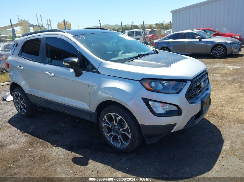 2019 Ford Ecosport Ses VIN: MAJ6S3JL3KC285377 Lot: 39394408