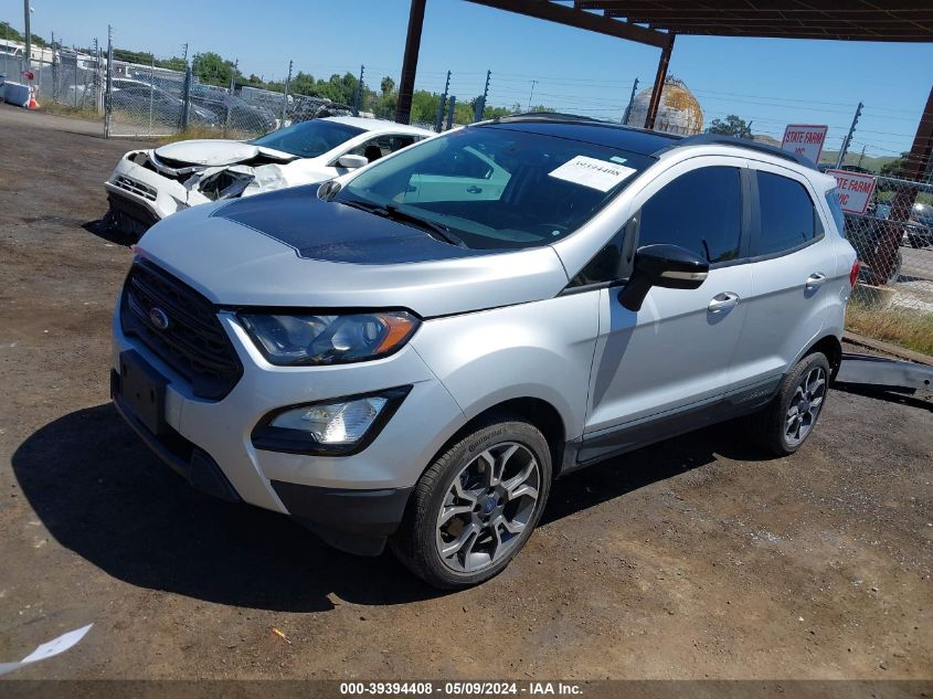 2019 Ford Ecosport Ses VIN: MAJ6S3JL3KC285377 Lot: 39394408