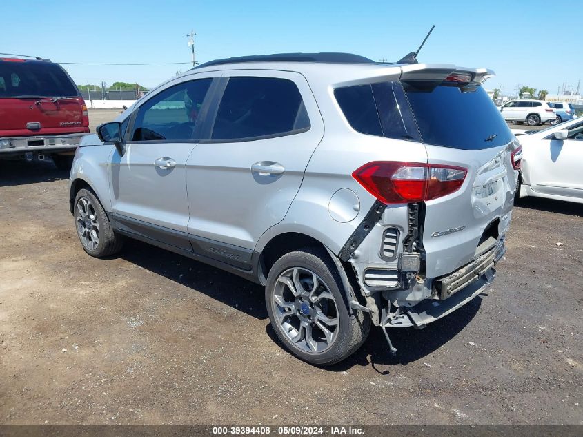 2019 Ford Ecosport Ses VIN: MAJ6S3JL3KC285377 Lot: 39394408