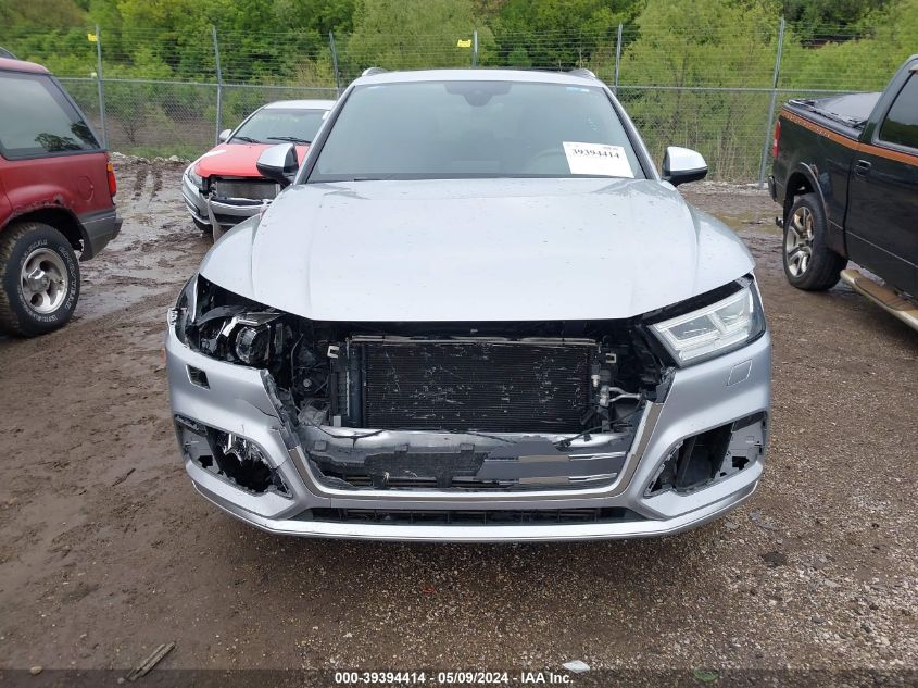 2018 Audi Sq5 3.0T Premium Plus VIN: WA1A4AFY6J2025240 Lot: 39394414