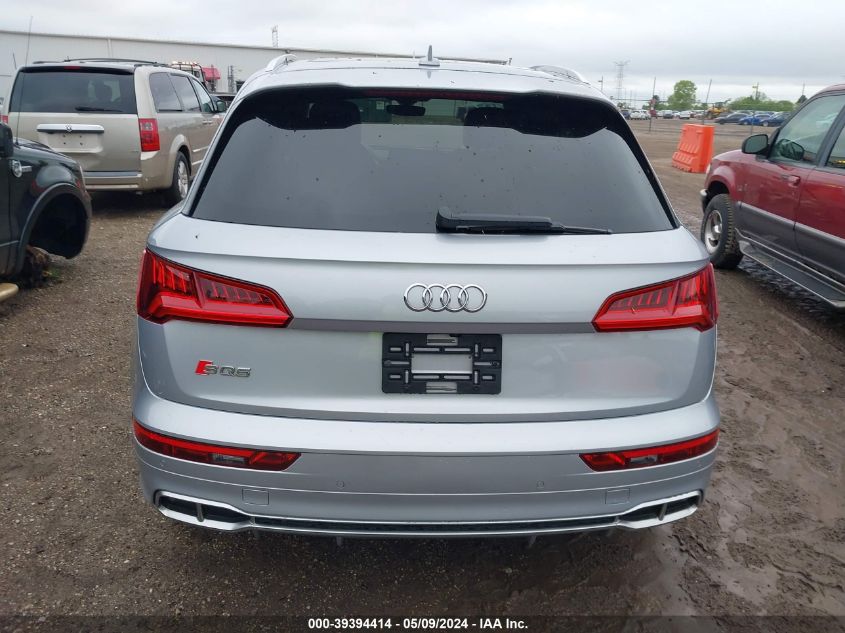 2018 Audi Sq5 3.0T Premium Plus VIN: WA1A4AFY6J2025240 Lot: 39394414