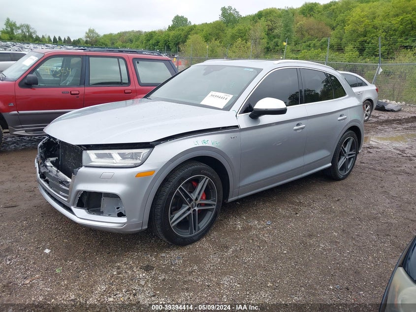 2018 Audi Sq5 3.0T Premium Plus VIN: WA1A4AFY6J2025240 Lot: 39394414