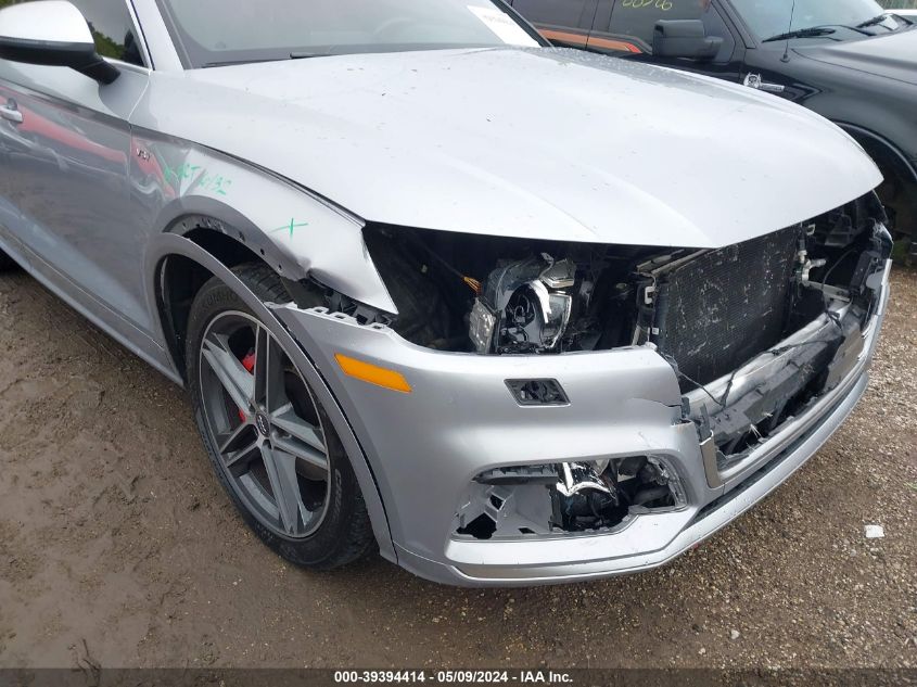 2018 Audi Sq5 3.0T Premium Plus VIN: WA1A4AFY6J2025240 Lot: 39394414
