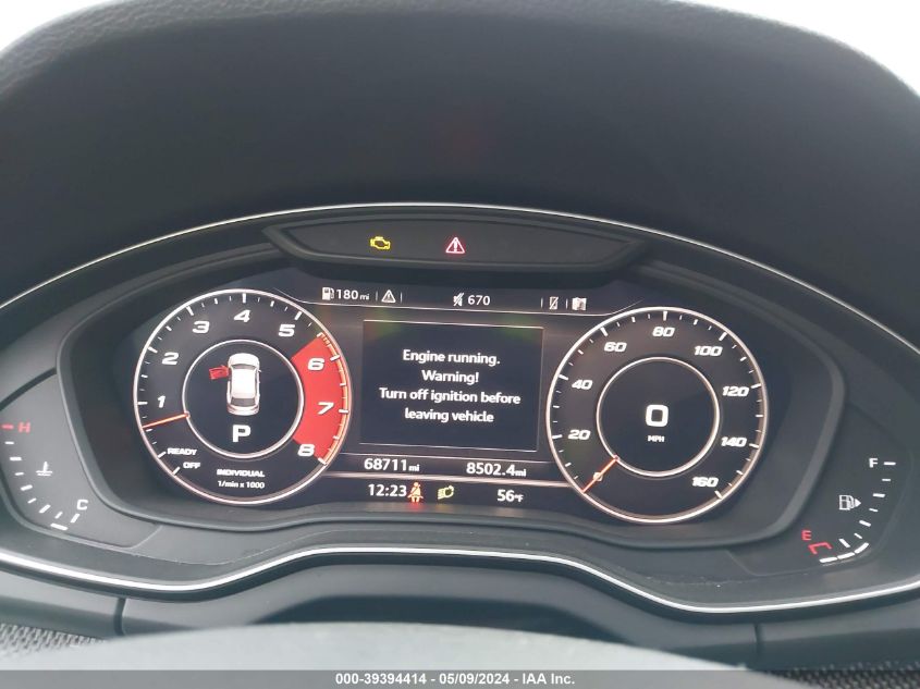 2018 Audi Sq5 3.0T Premium Plus VIN: WA1A4AFY6J2025240 Lot: 39394414