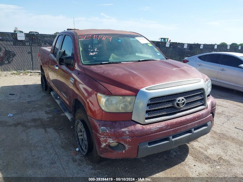 5TFRV58197X004715 2007 Toyota Tundra Limited 5.7L V8