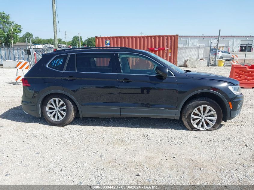 2019 Volkswagen Tiguan VIN: 3VV2B7AX8KM018917 Lot: 39394420