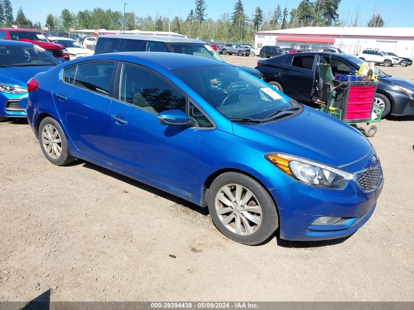 2015 Kia Forte Ex VIN: KNAFX4A85F5362903 Lot: 39394438