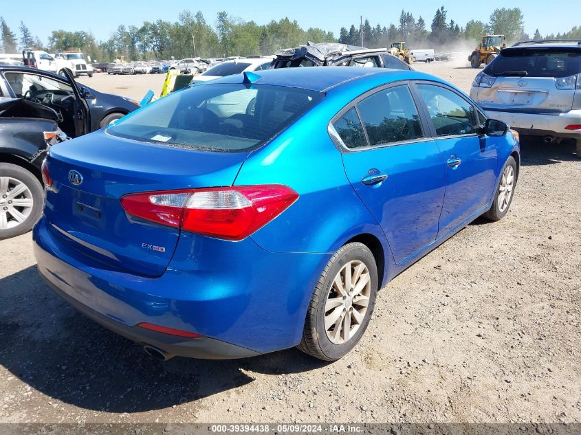 2015 Kia Forte Ex VIN: KNAFX4A85F5362903 Lot: 39394438