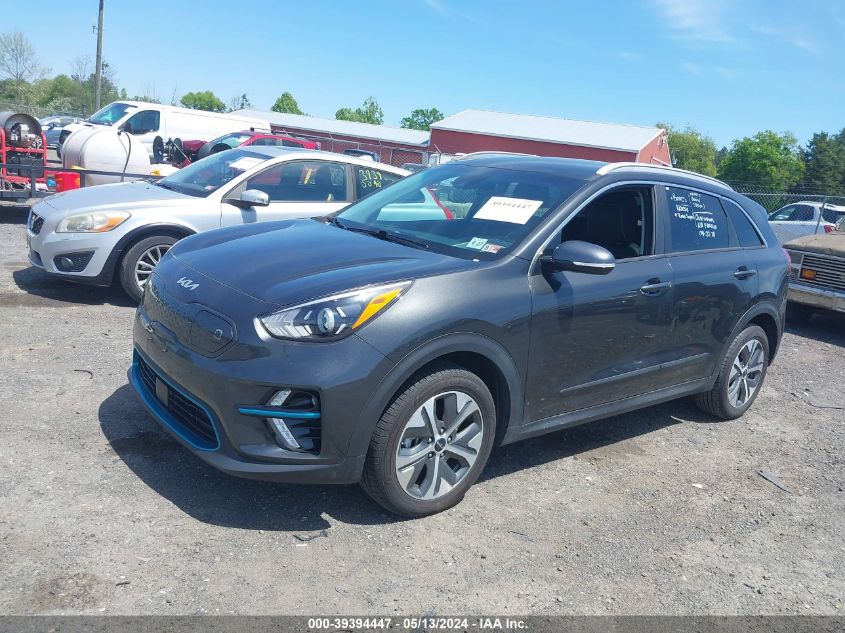 2022 Kia Niro Ev S VIN: KNDCC3LG8N5160295 Lot: 39394447