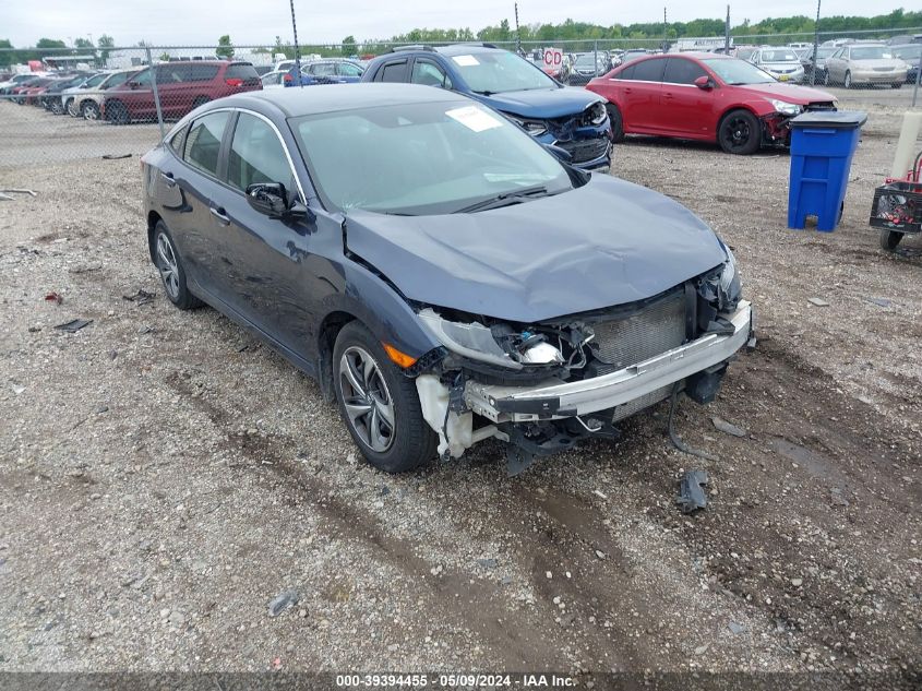 2020 Honda Civic Lx VIN: 2HGFC2F66LH515501 Lot: 39394455