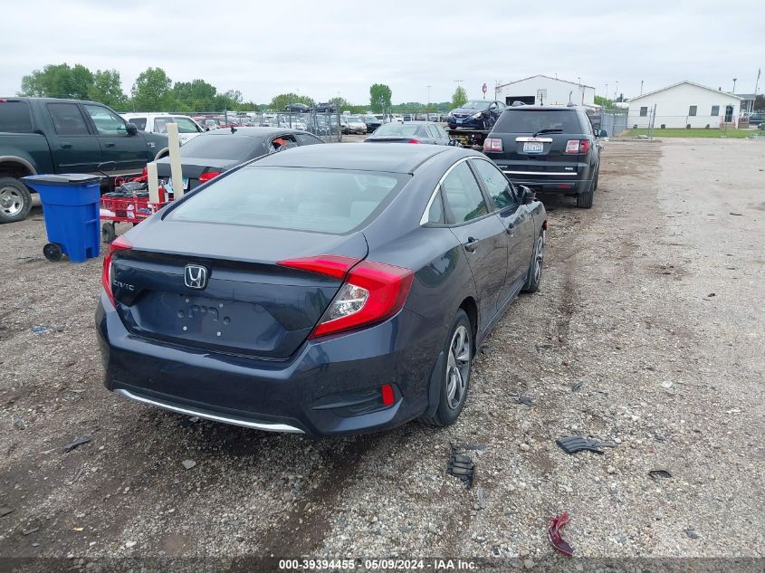 2020 Honda Civic Lx VIN: 2HGFC2F66LH515501 Lot: 39394455