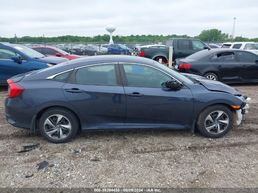 2020 Honda Civic Lx VIN: 2HGFC2F66LH515501 Lot: 39394455