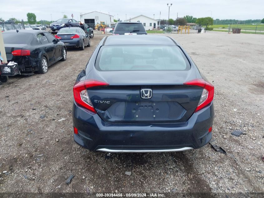 2020 Honda Civic Lx VIN: 2HGFC2F66LH515501 Lot: 39394455