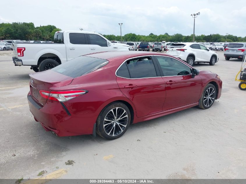 2018 Toyota Camry Se VIN: 4T1B11HK0JU583709 Lot: 39394463