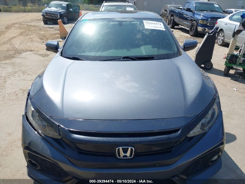 2018 Honda Civic Ex VIN: SHHFK7H54JU423419 Lot: 39394474