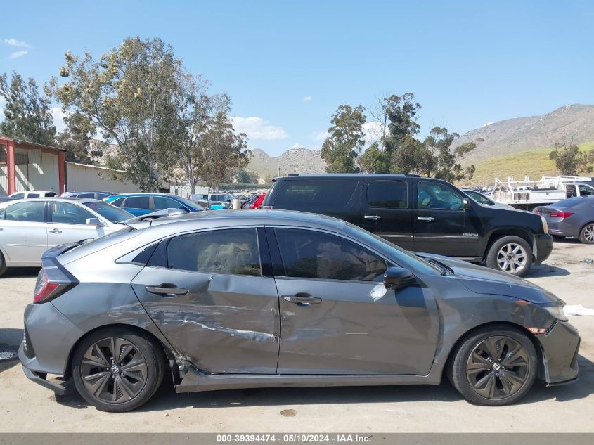 2018 Honda Civic Ex VIN: SHHFK7H54JU423419 Lot: 39394474