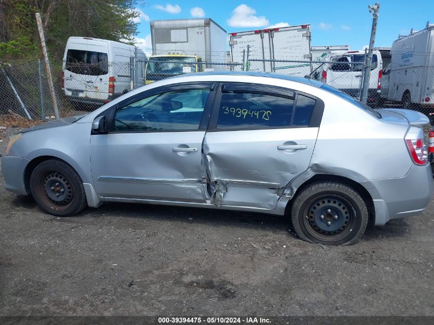 2011 Nissan Sentra 2.0S VIN: 3N1AB6AP4BL729821 Lot: 39394475
